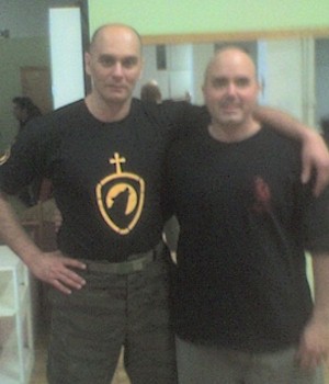 Systema Instructor Alex Kostic with Systema Practitioner Chuck Cabrera